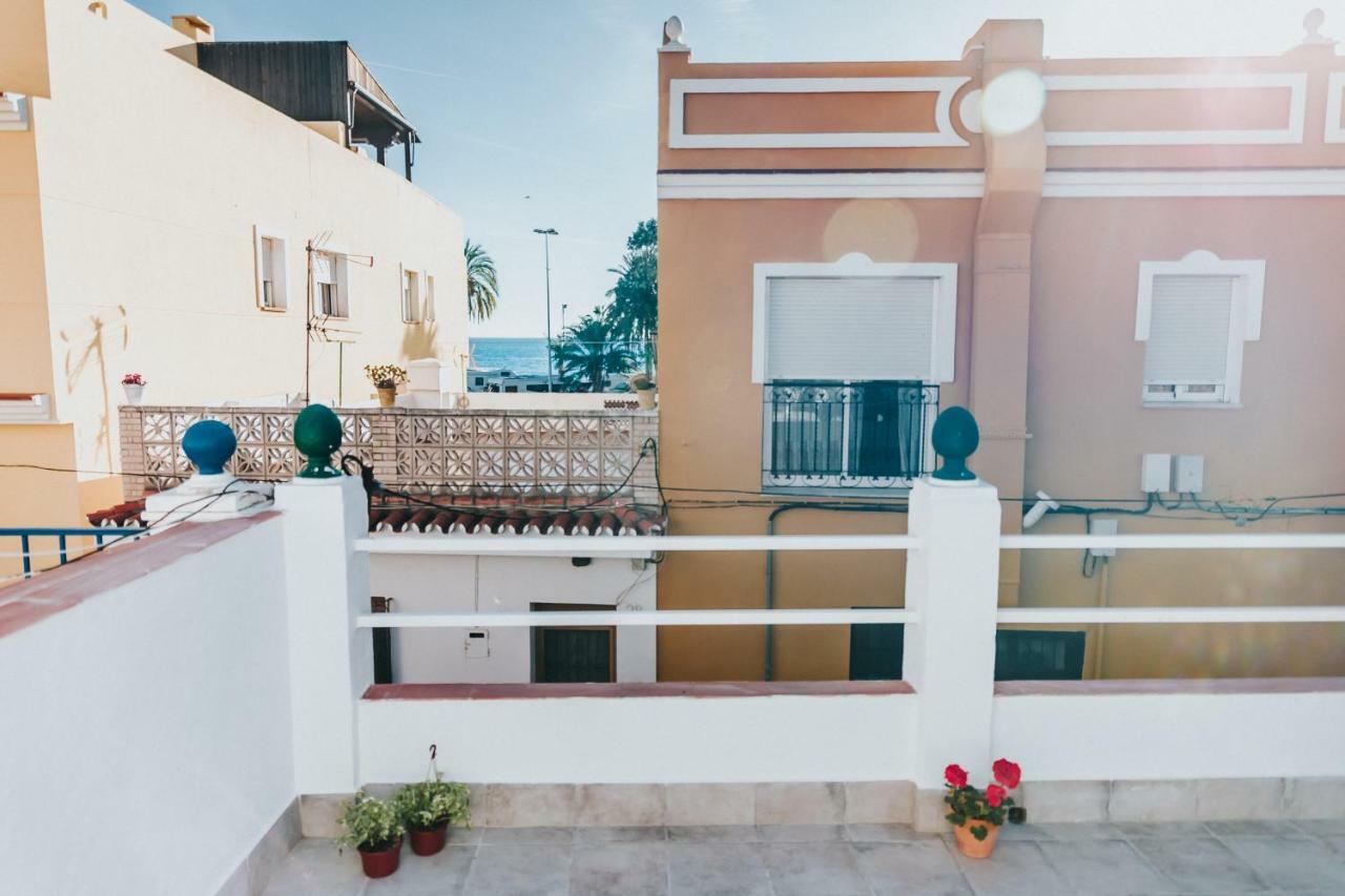 Malaga Beach House, 2 City Bikes, 2 Children'S Bikes, Wifi, Big Terrace, Bbq, Family, Childfriendly Eksteriør billede
