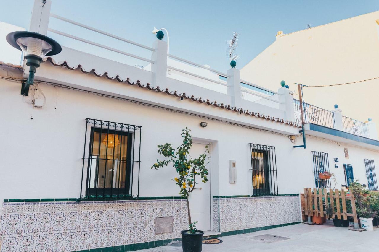 Malaga Beach House, 2 City Bikes, 2 Children'S Bikes, Wifi, Big Terrace, Bbq, Family, Childfriendly Eksteriør billede