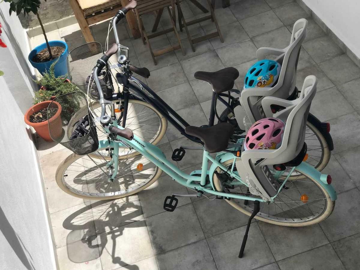 Malaga Beach House, 2 City Bikes, 2 Children'S Bikes, Wifi, Big Terrace, Bbq, Family, Childfriendly Eksteriør billede